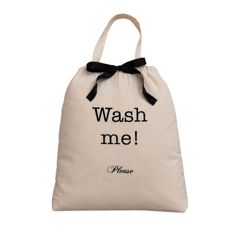 Wash Me Please Laundry Bag with Handle